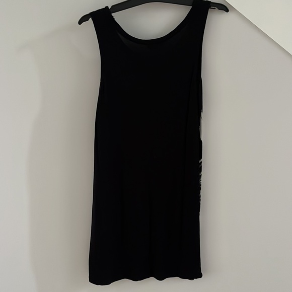 DECJUBA black feathers dress XS - Picture 5 of 5